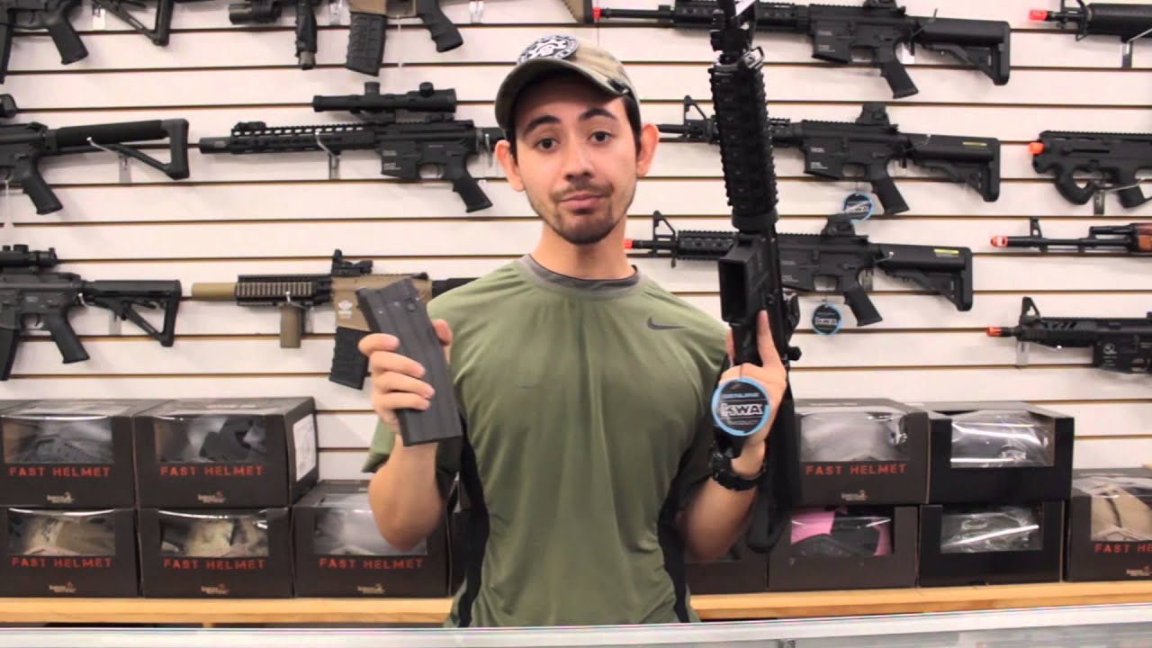 KWA LM4 RIS Airsoft Gas Blowback Review! - Airsoftnmore.com