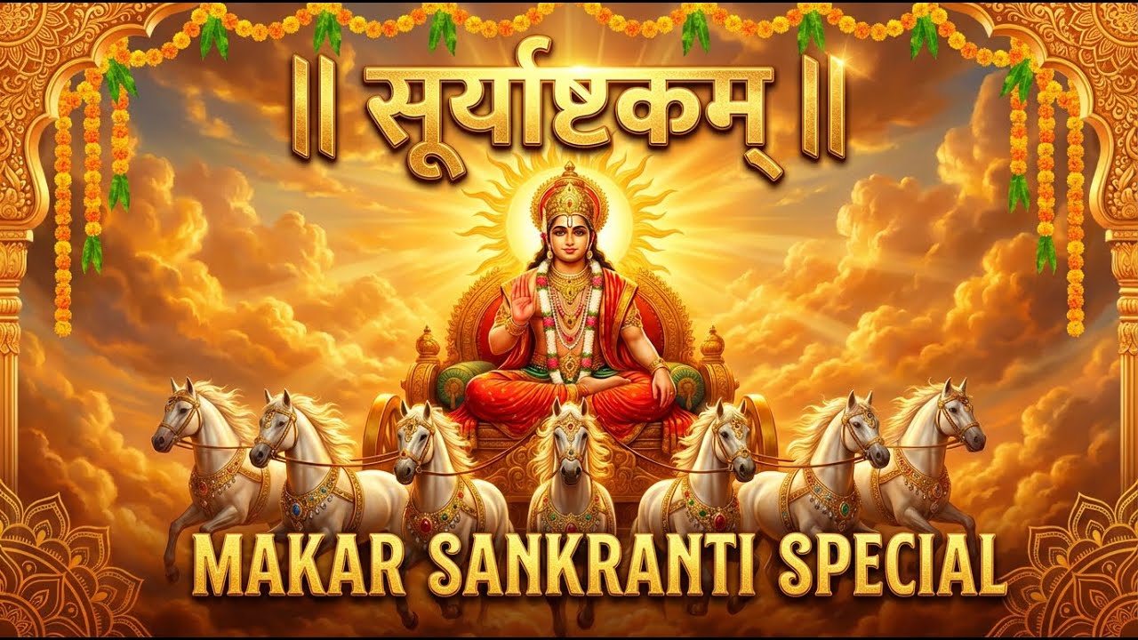 सूर्याष्टकम् | Invoke Surya Dev Before Makar Sankranti | Powerful Morning Mantra
