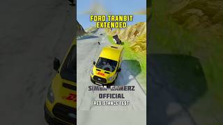 Resistance test with van😱#beamngdrive #beamng #gaming