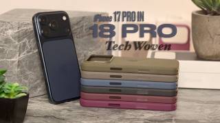 ALL 18 PRO TechWoven Cases on DEEP BLUE 17 Pro - It Fits!