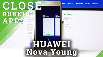 How to Switch Off Running Apps in HUAWEI Nova Young – Background App Refresh