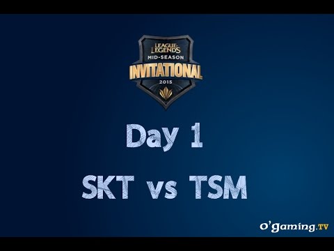 MSI - Day 1 - SKT vs TSM