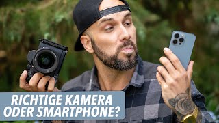 Richtige Kamera oder Smartphone kaufen? Unterschiede & Marketing Tricks | Jaworskyj