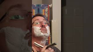 Drew Dick 8/8" Quarter Hollow #straightrazor #shaving #wetshaving #straightrazorshaving