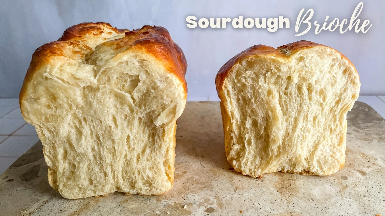 The Secret to the Softest Sourdough Brioche (With Tangzhong!)