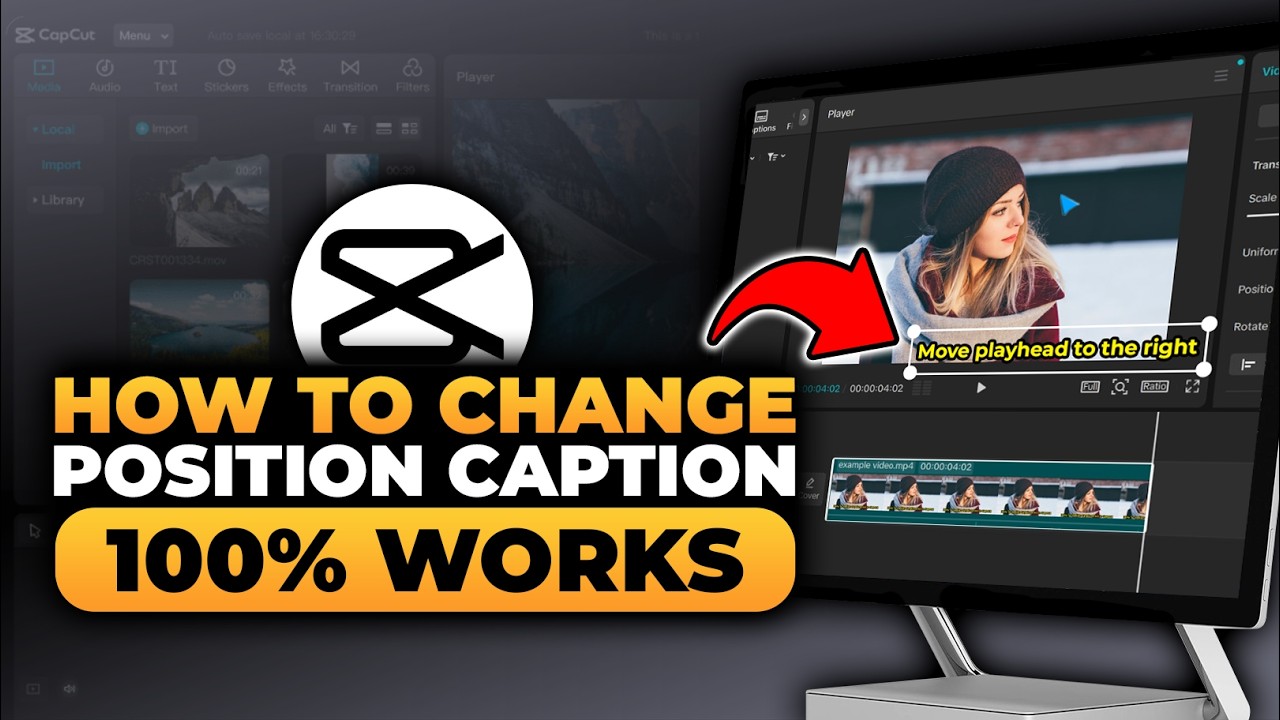 How To Change Position Of Caption Of CapCut (𝟮𝟬𝟮𝟲) | 100% WORKS | NO ...