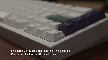 Outdated Video-QK65 Stone Age Edition (Invokeys Matcha Latte Switches)