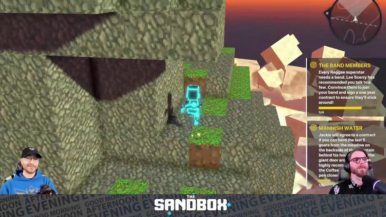 The Sandbox Game  - GMAE 5 Hour Streamathon with @TheVisionEx  and @RadConDad