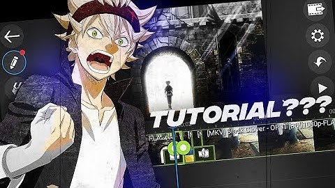 TUTORIAL AMV#1 Transition PowerDirector/Android
