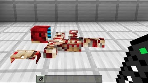 Iron man Suit Mark 42 || Minecraft PE 😱😱😱😱😱😱
