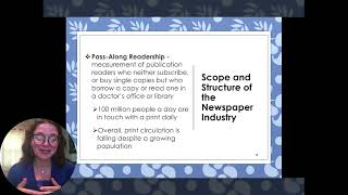 Ch. 4 Newspapers, Online News, & an Evolving Journalism
