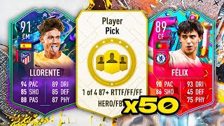 50x 87+ CAMPAIGN PLAYER PICKS & 84+ x7 PACKS! 😳 FIFA 23 Ultimate Team