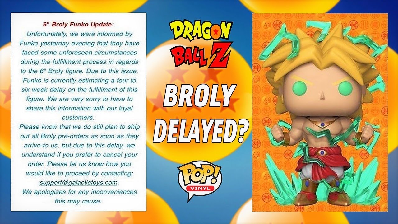 Funko pop broly galactic toys discount