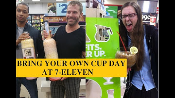 Bring Your Own Cup Day at 7-Eleven