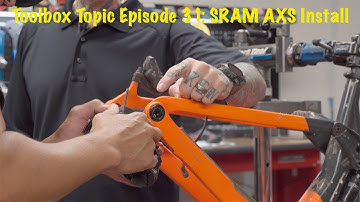 Installing SRAM GX Eagle AXS rear derailleur and shift on my Trek Rail with adjustments.