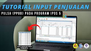 CARA INPUT PENJUALAN PULSA (PPOB) PADA PROGRAM IPOS 5 #tutorialipos screenshot 5