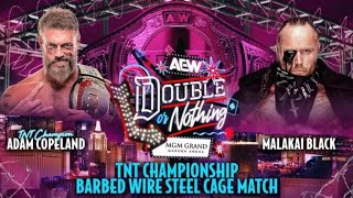 WWE 2K23 - AEW Double or Nothing (5/26/24), TNT Championship - M Black vs A Copeland (c)! #gaming