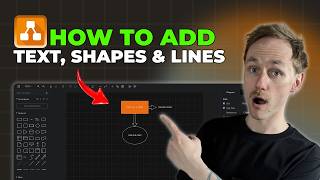 How to Add a Text Note Rectangle Ellipse Line in draw.io [2026 Full Guide]