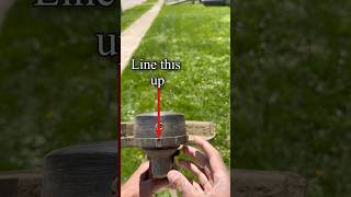 String trimmer line replacement: Are You Doing It Right