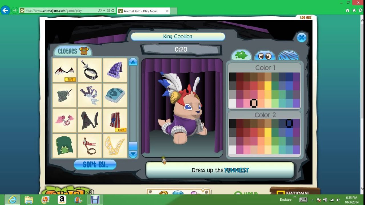 let's play animal jam part 1 geting starting YouTube