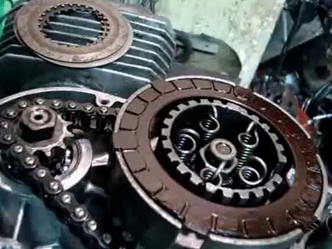 Двигатель ММВЗ (Минск 12V) окончание сборки,хитрости по сцеплению.