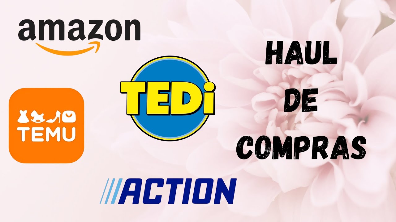 Haul de Compras en Amazon, Action, Tedi y Temu.