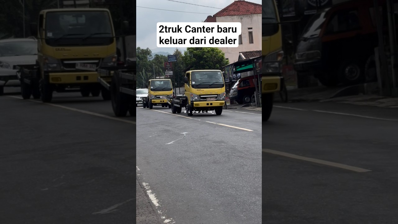 2truk baru, canter fe 74 Super speed