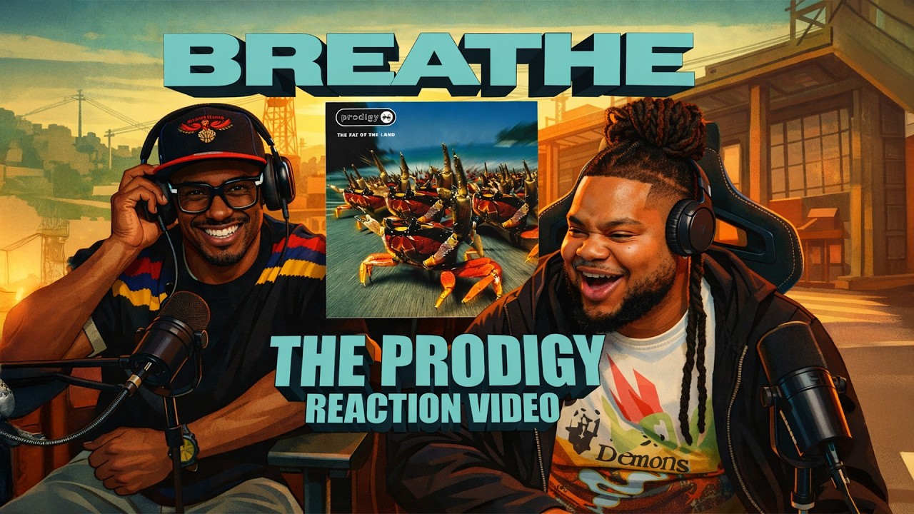 Our First Time Hearing The Prodigy's - Breathe (Reaction Video)