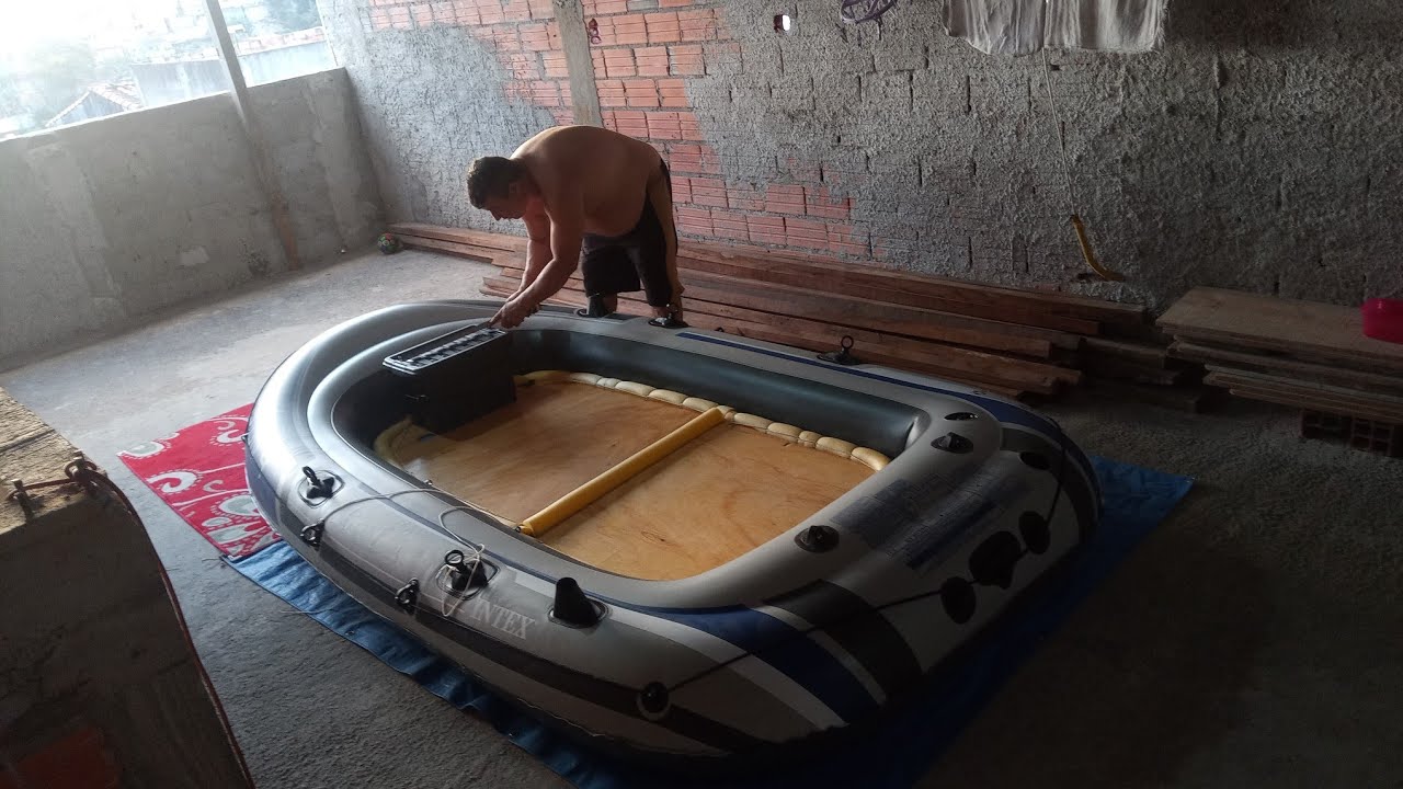 bote inflável intex excursion 4