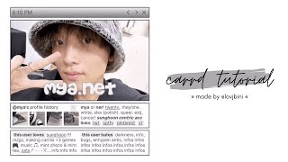 interactive carrd tutorial — © catjunhwi