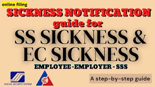 Paano magfile ng SS Sickness at EC Sickness Online | Tutorial Ùpdated Guide