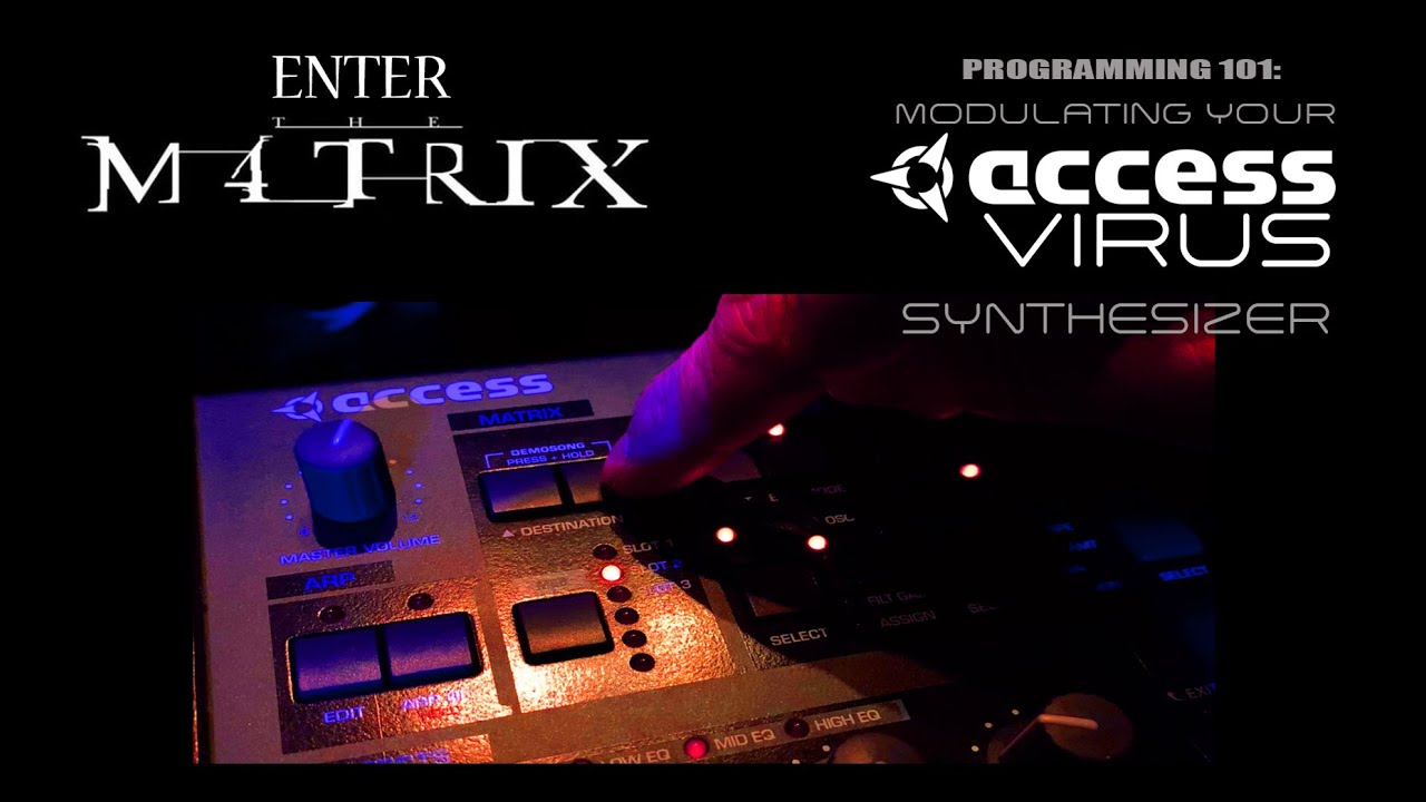«ВОЙДИТЕ В МАТРИЦУ» Модуляция синтезатора вируса Access...основы...