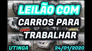 LEILÃO COM CARROS PARA TRABALHAR