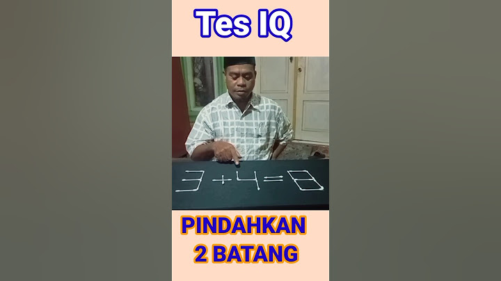 tes iq pindahkan 2 batang korek agar soal jadi benar.#shorts  #bukan_sulap