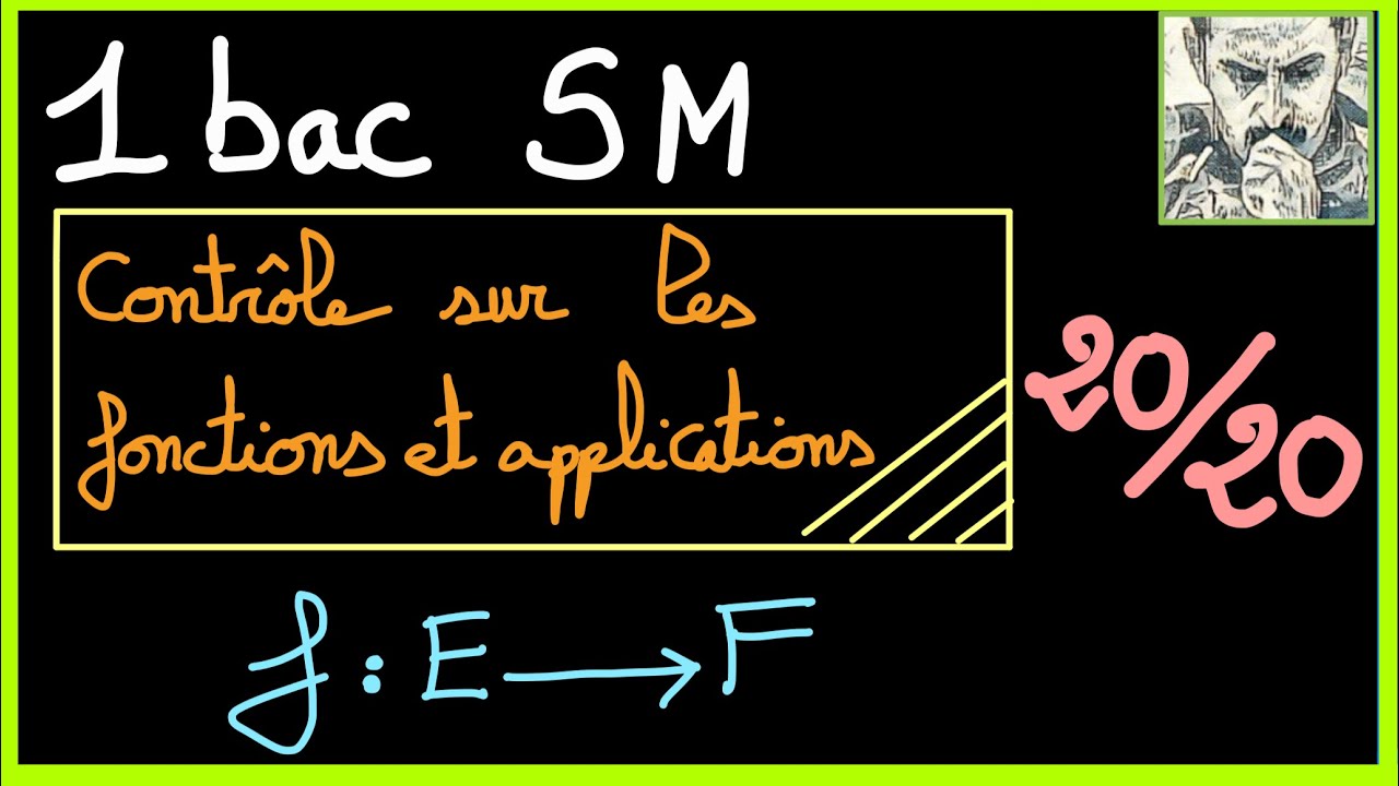 Correction contrôle sur fonctions et applications 1bac sm محبي الرياضيات