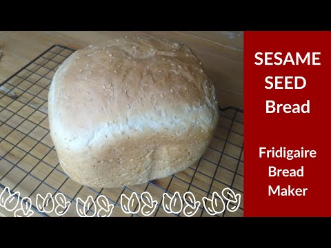 Video: How To Make Sesame Bread In A Bread Maker