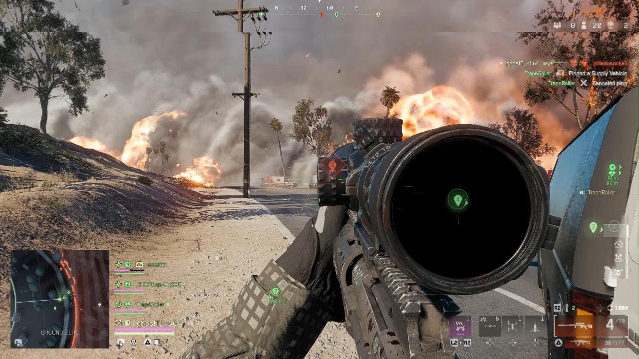 Battlefield 6 redced win en el campo de golf