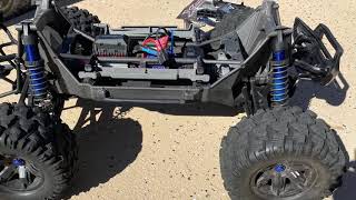 Traxxas X-Maxx 8s for sale ran on 6s batteries asking $750 shipped obo domestic only free shipping