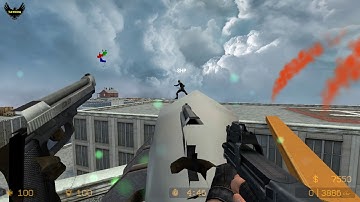 ZOMBIE ESCAPE MOD ON COUNTER-STRIKE: SOURCE, MAP: ZE_rooftop_madness, CSS