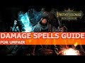 What Damage Spells to Choose on Unfair Difficulty in Pathfinder Kingmaker