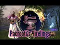 Pacrooti logo with Schreber on lute in Solstice