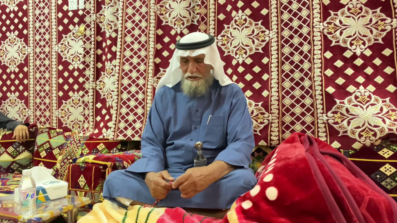 قصة وقصيدة للمرحوم سعيد بن هادي آل جميل #الوادعي عندما عاد من الرحلة العلاجية واستقبله ربعه آل خرصان