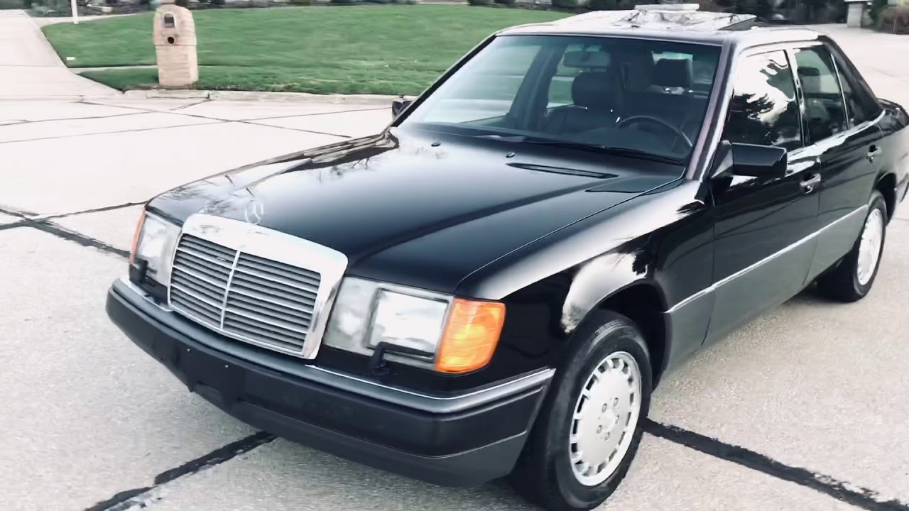 1993 MERCEDES BENZ 300E 4-MATIC WITH 49K MILES 1-OWNER WALK AROUND