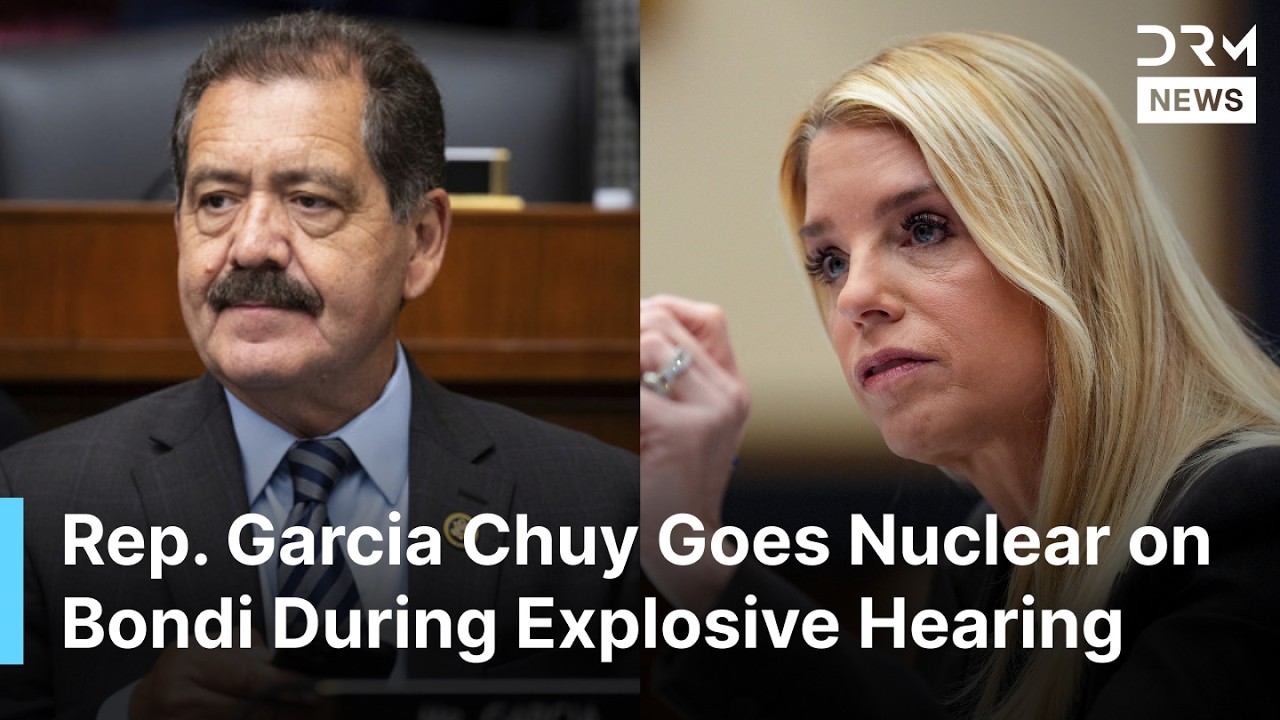 "You Weaponize the DOJ to Protect Trump’s Enemies," Rep. Garcia Slams Bondi on Epstein Files | AC1N