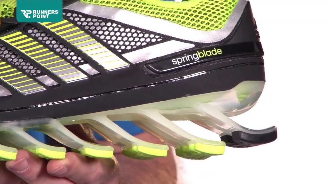 Herren Laufschuh Adidas Springblade - YouTube