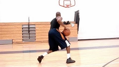 Dre Baldwin: Rip-Thru Jumpstop Overhead Left Hand Layup Finish Pt. 2 | Allen Iverson