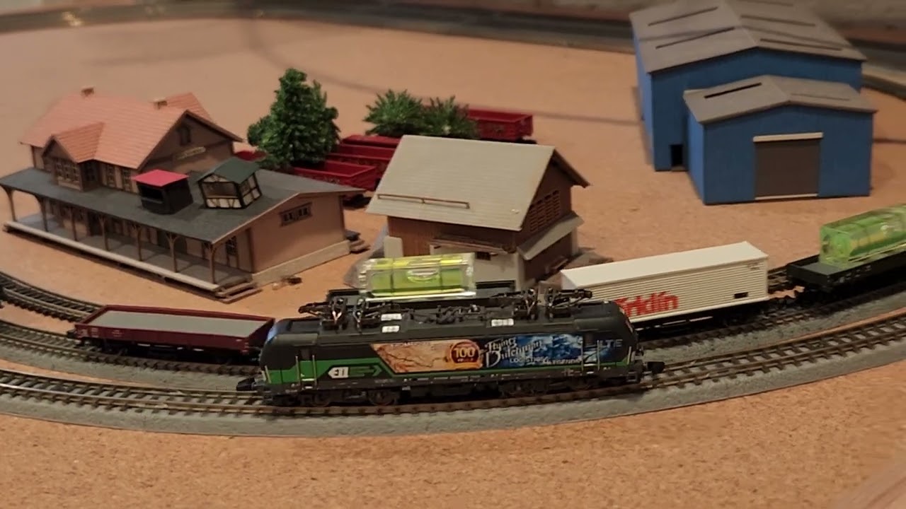 Marklin 88233 Cl 193 Vectron Electric Locomotive Test Run at z