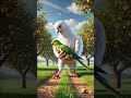 तोते और कबूतर की दोस्ती🦜🕊️ #reelschallenge