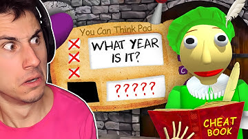 Baldi Is Now A HISTORY TEACHER! | Baldi