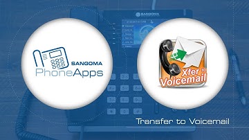 Sangoma PhoneApps: Transfer to Voicemail